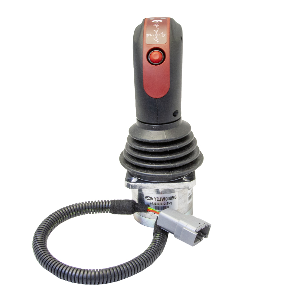 elektrisch proportionaler Joystick von Walvoil, Frontansicht