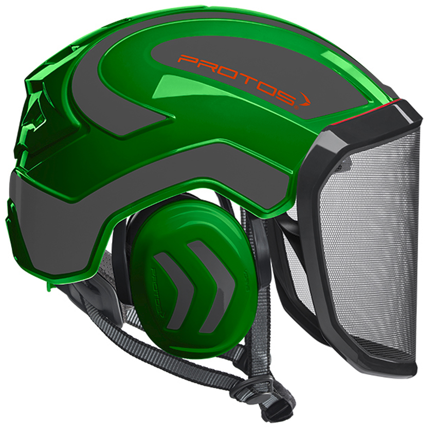 Forsthelm "Integral Arborist" G16 PROTOS® - grobes Visier