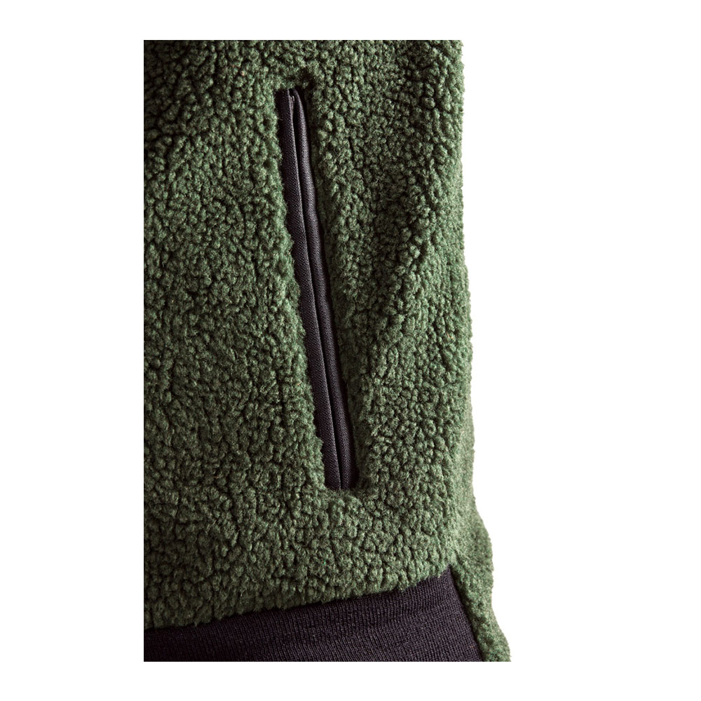Midland Faserpelzjacke Detail Tasche