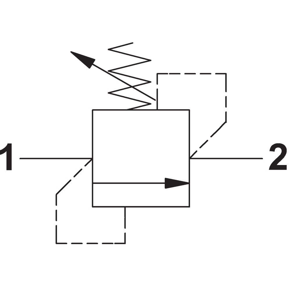 Druckbegrenzungsventil direktgesteuert - 40l/min - CT-023