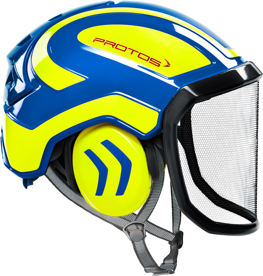 Forsthelm "Integral Arborist" G16 PROTOS® - grobes Visier