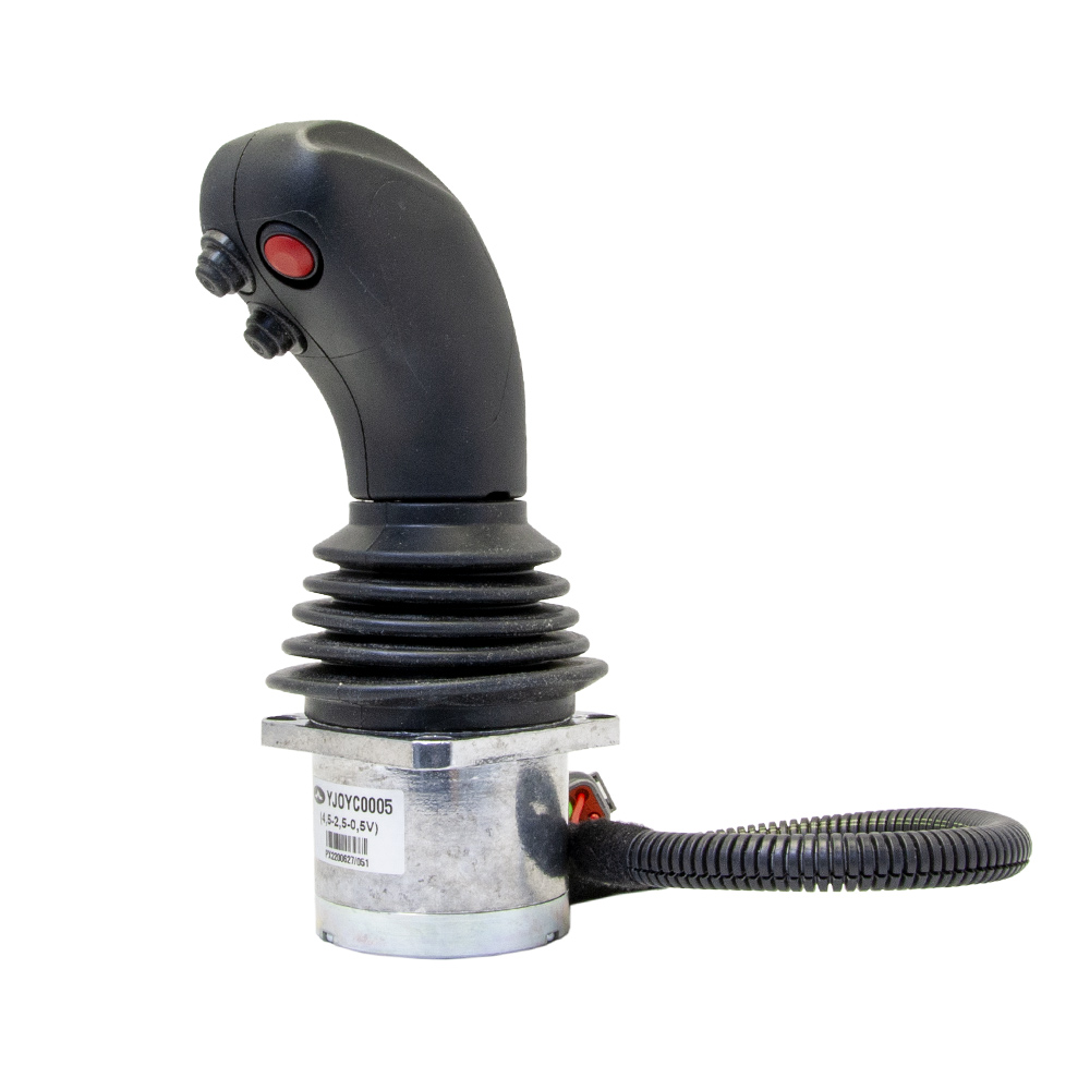 elektrisch proportionaler Joystick von Walvoil, Seitenansicht links