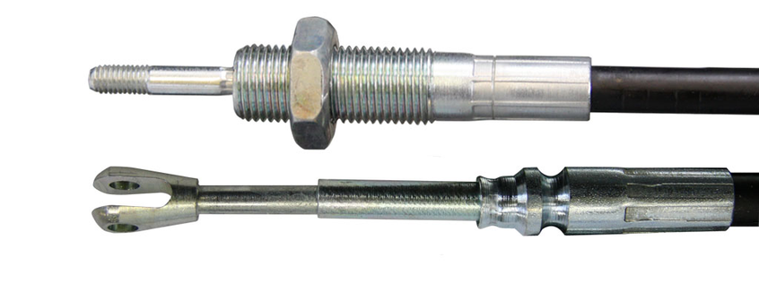 Bowdenzug mit Gabelkopf für Frontlader Nimco & Walvoil