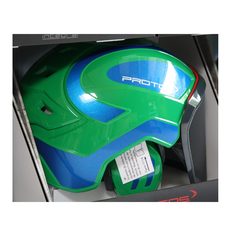 Protos Integral Forest grün/blau metallic (G16) - Grobes Visier