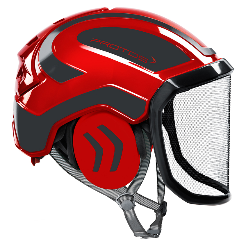 Forsthelm "Integral Arborist" G16 PROTOS® - grobes Visier
