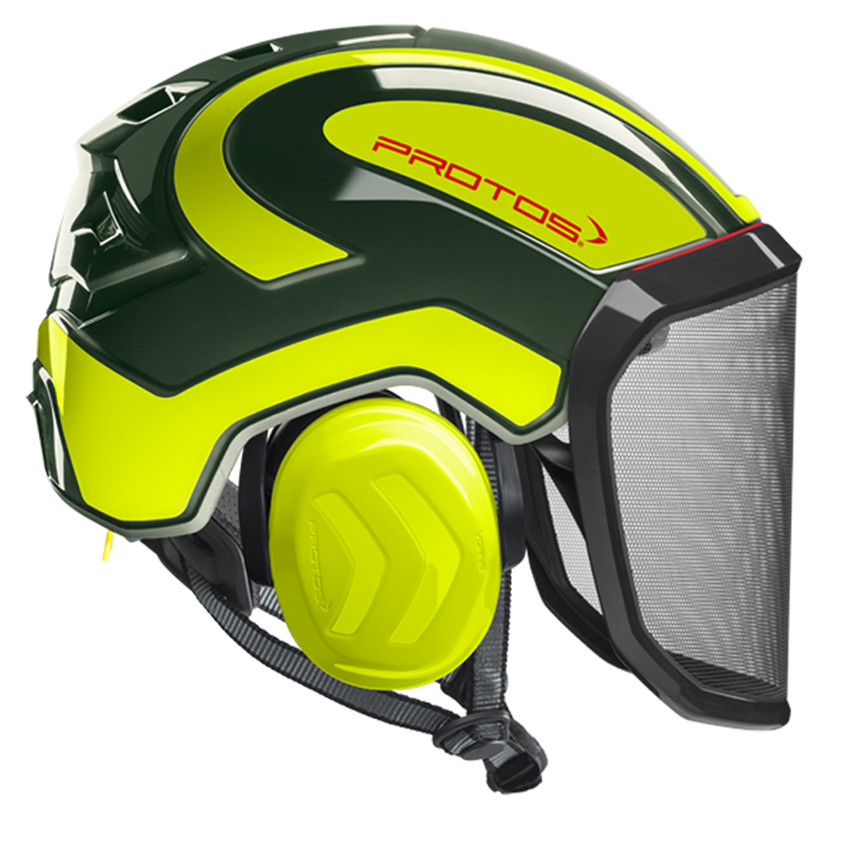 Forsthelm "Integral Arborist" G16 PROTOS® - grobes Visier