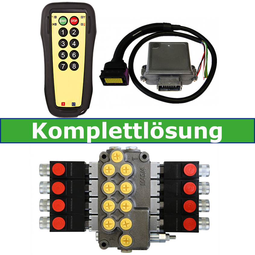Trend 8 Funktionen mit M45/4 Wegeventil