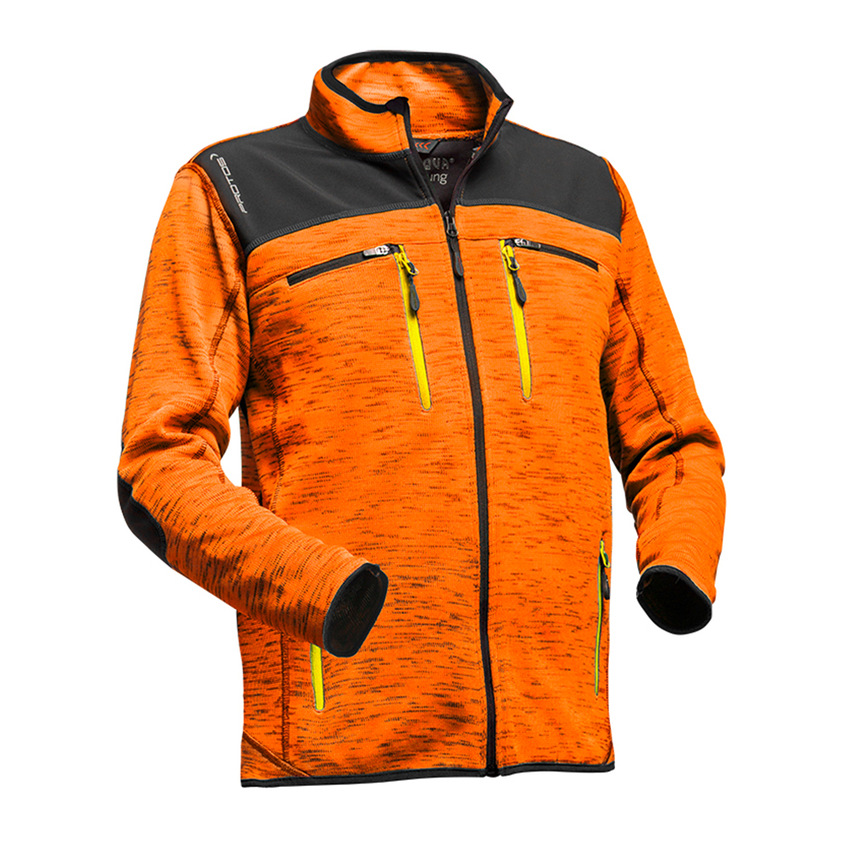 Protos Inuit Herrenjacke Orange-Melange
