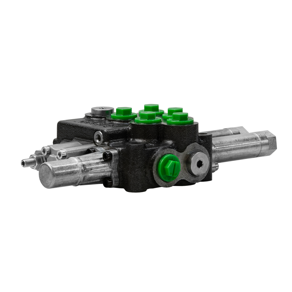 Einhebelsteuergerät 2-fach 45 l/min vorbereitet für Bowdenzugbetätigung, HydroControl M45