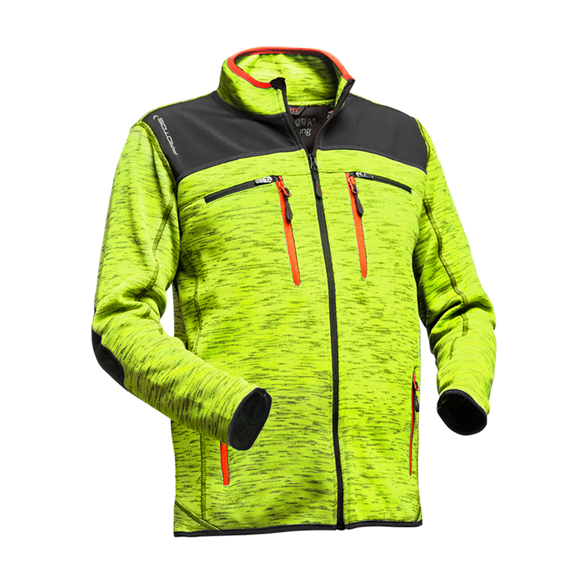 Protos Inuit Herrenjacke neongelb