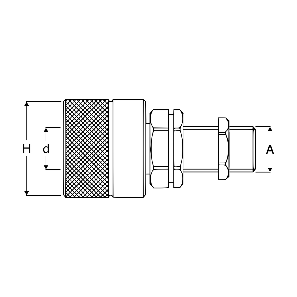 Schraubkupplung | Stecker | Schott | BG2 | 10L (M16x1.5)