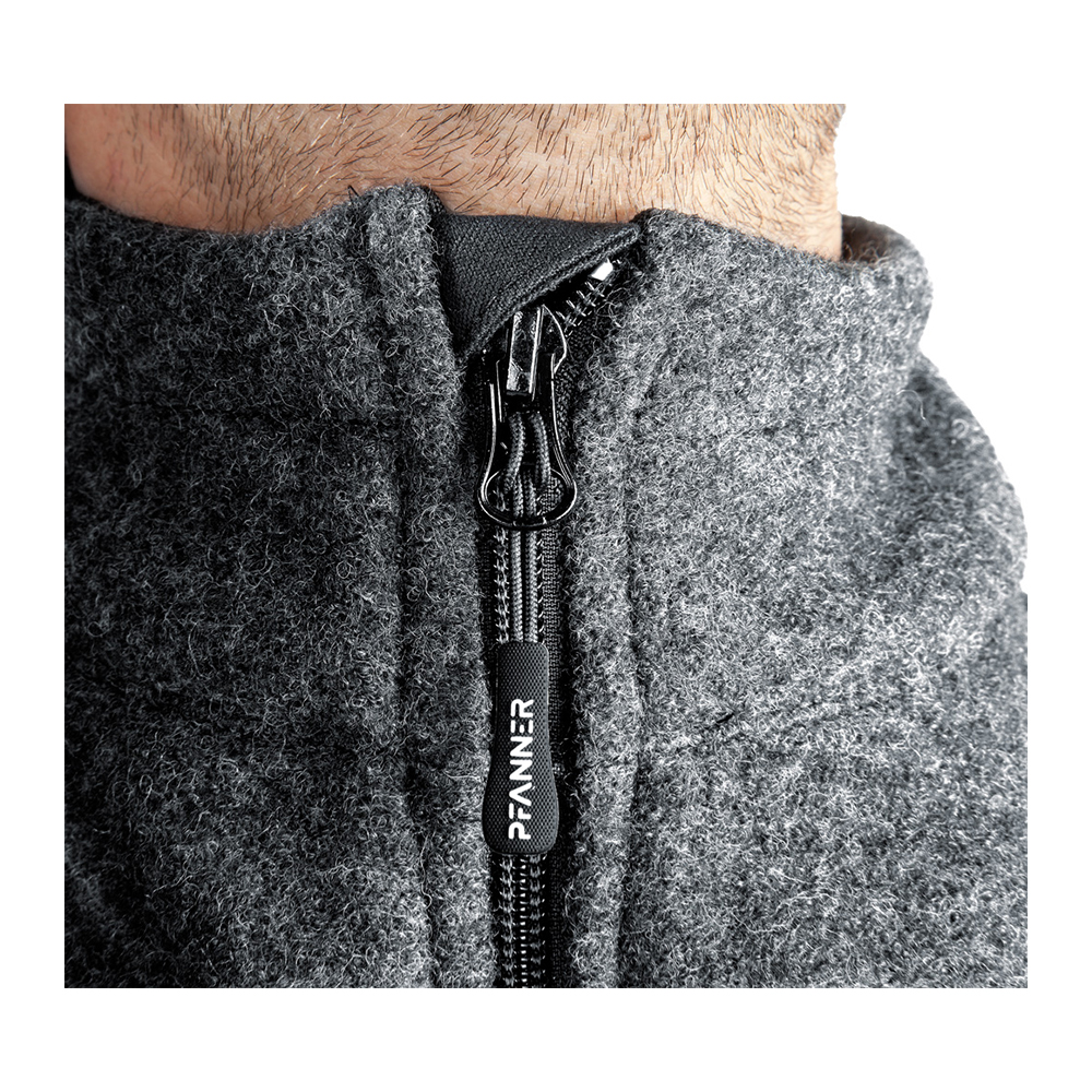 Wooltec Gilet detail kragen