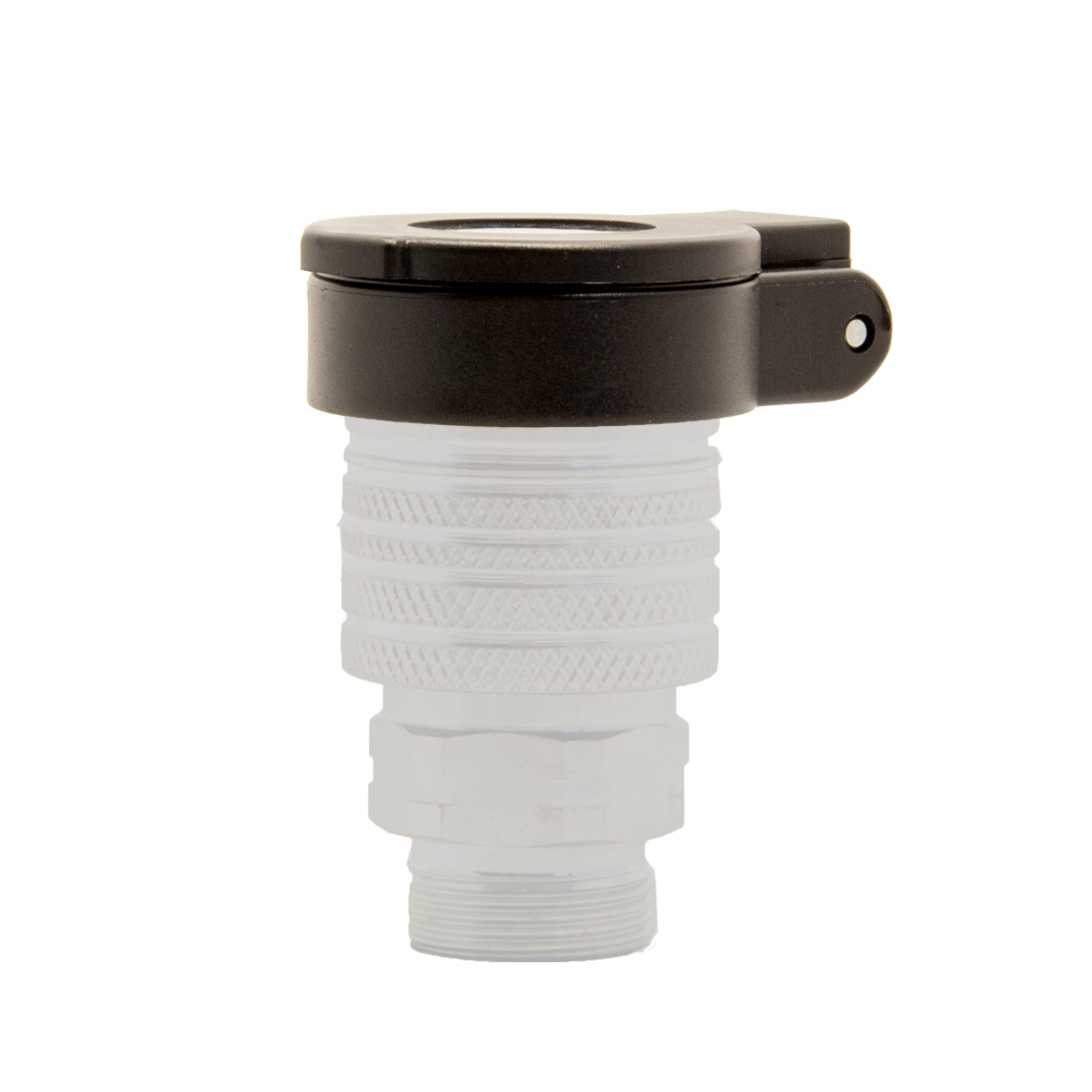 Staubschutzdeckel mit selbstschließendem Deckel für Push-Pull Kupplung (Muffe) BG3 - Faster®
