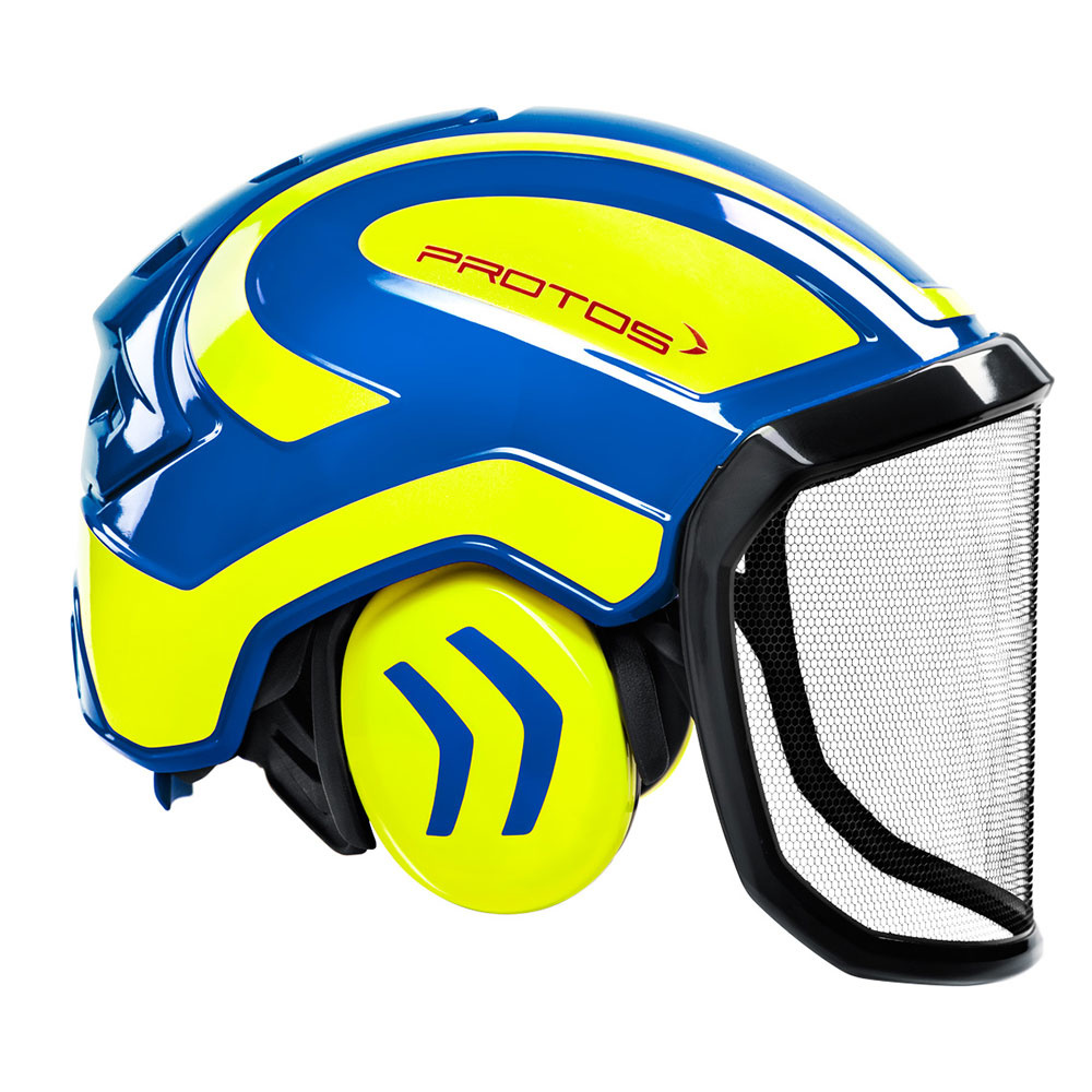 Protos Integral Forest blau/neongelb (F39) - Feines Visier