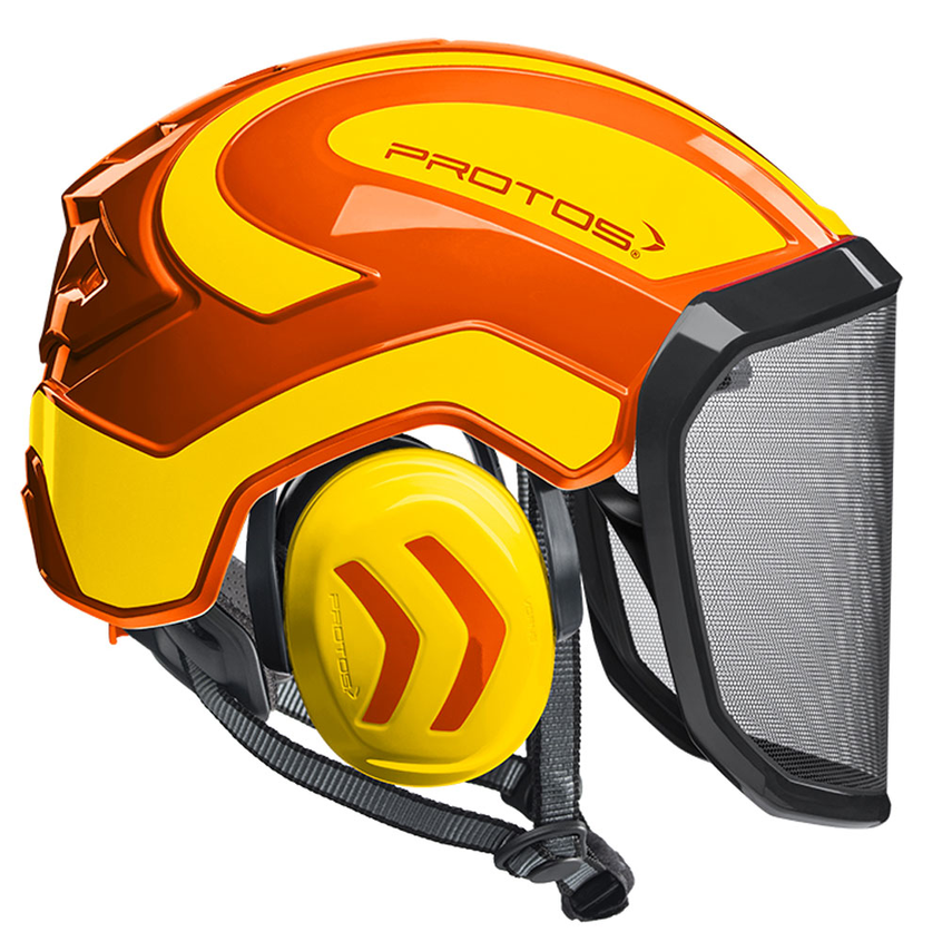 Forsthelm "Integral Arborist" G16 PROTOS® - grobes Visier