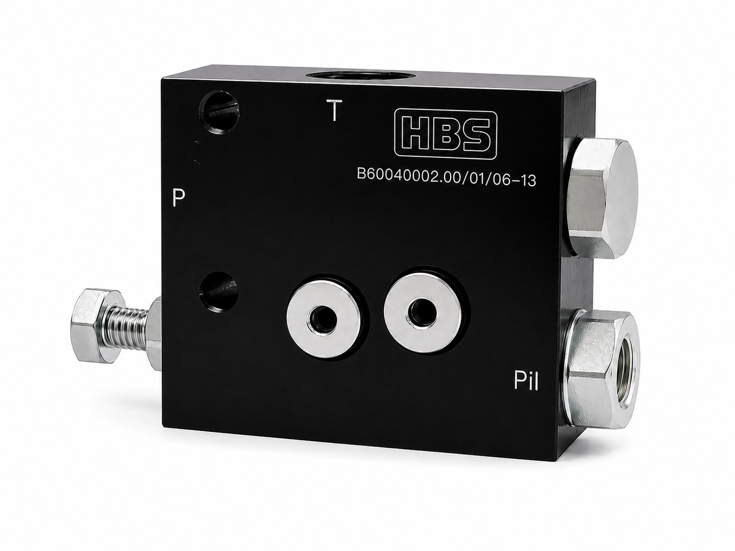 3-Wege-Stromregelventil 3/4" druckkompensiert, Aluminium, 60l/min, 230 bar - HBS
