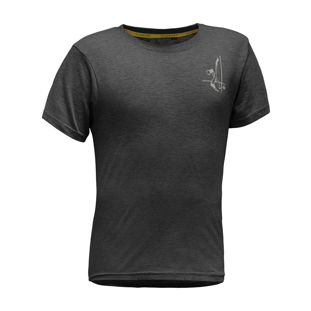 Holzer Shirt für Erwachsene in Schwarz
