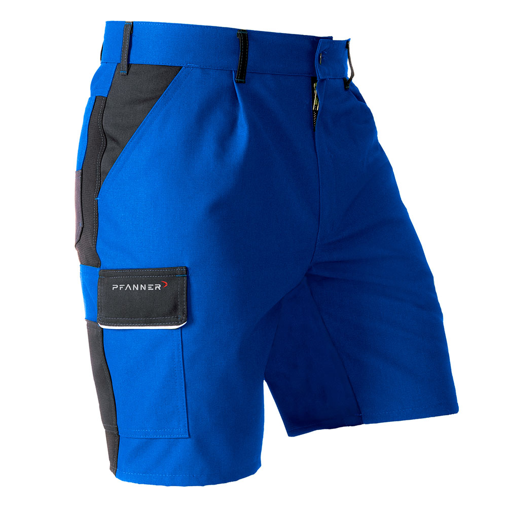 StretchZone Canvas Shorts blau/schwarz