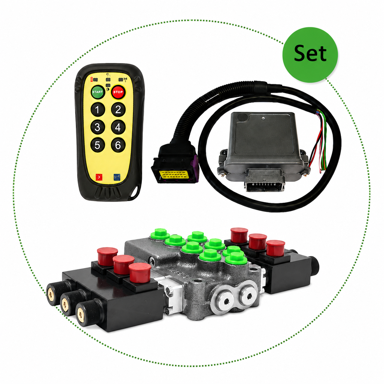 Easy 6 Funktionen mit M45/3 Wegeventil