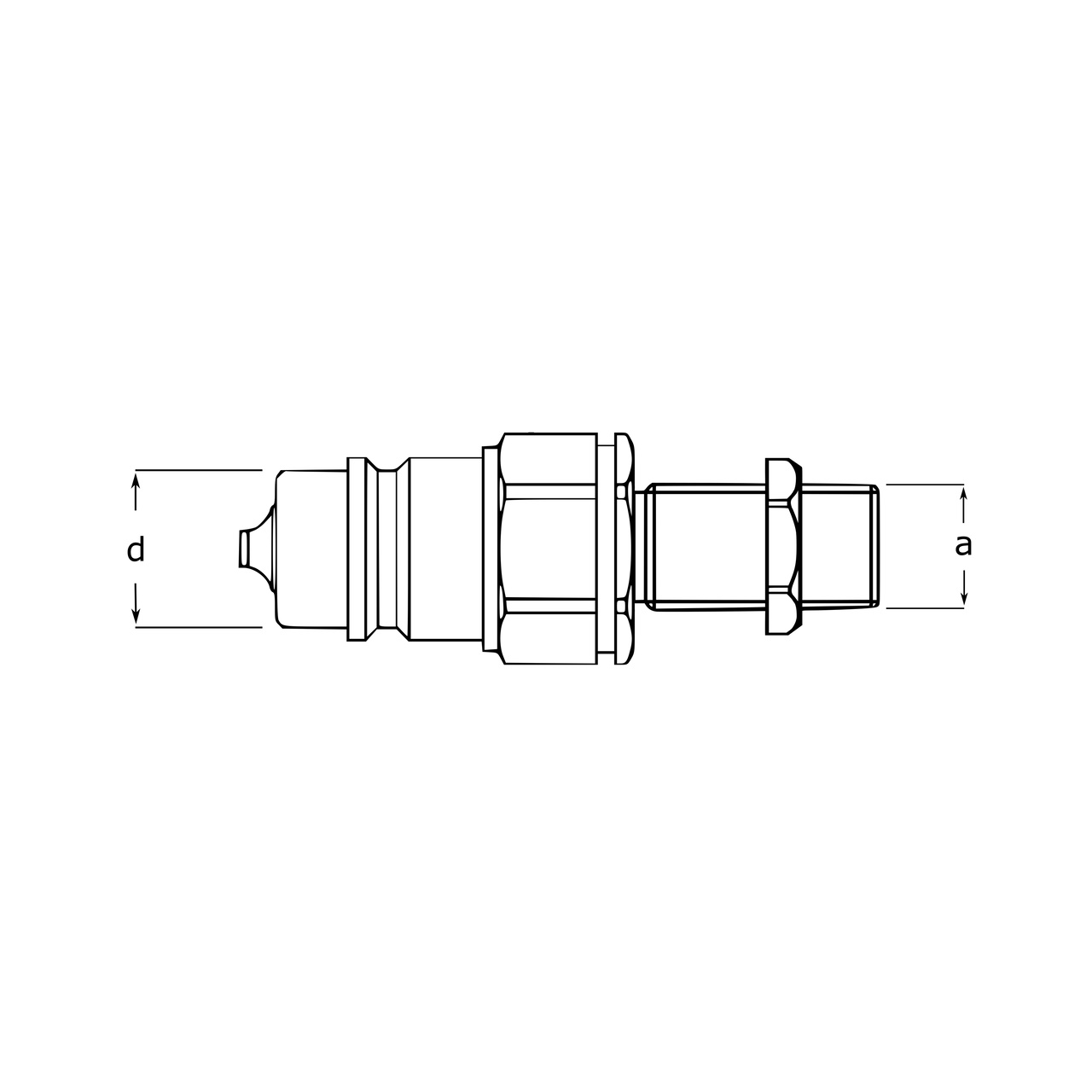 Steckkupplung | Stecker | Schott