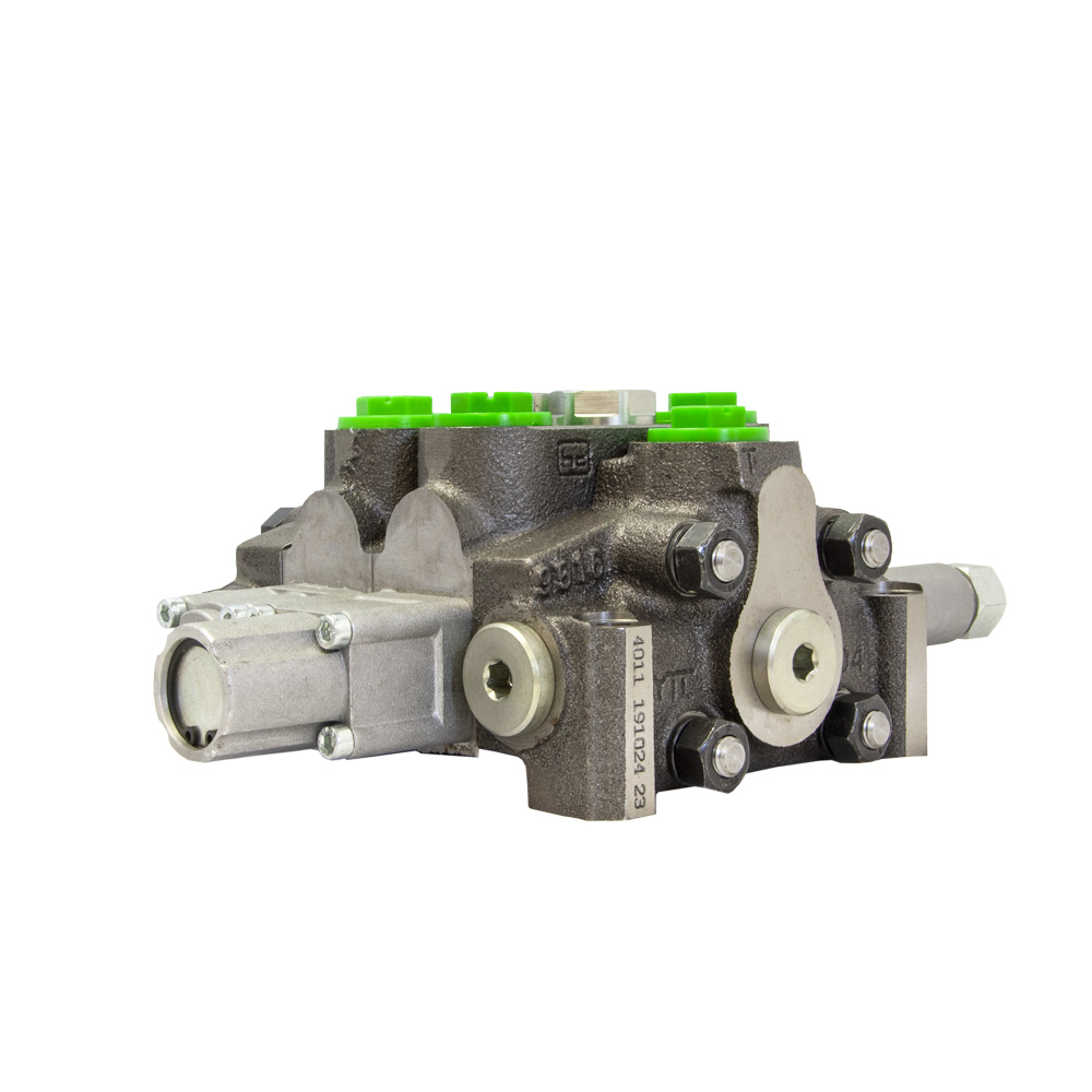 Einhebelsteuergerät 2-fach 80 l/min vorbereitet für Bowdenzugbetätigung, HydroControl HC-D4, 2xDWS