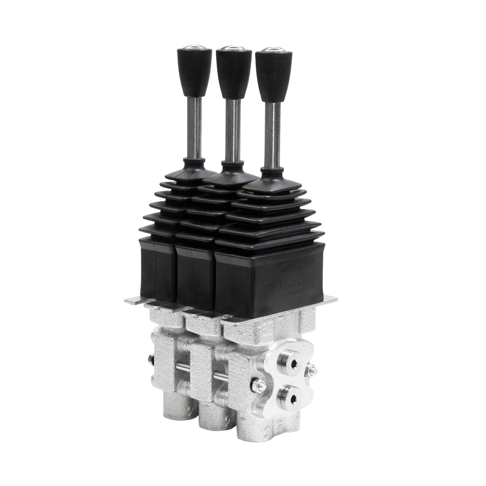 Hydraulische Vorsteuereinheit mit Linearhebel 3-fach von HydroControl RCM