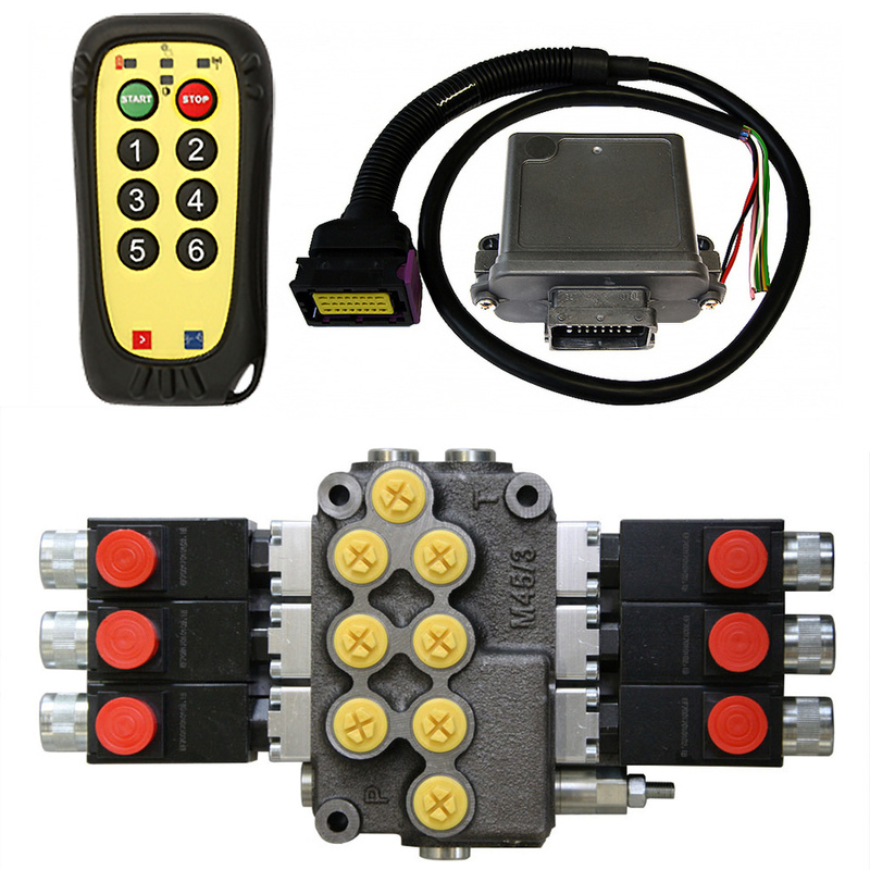 Easy 6 Funktionen mit M45/3 Wegeventil