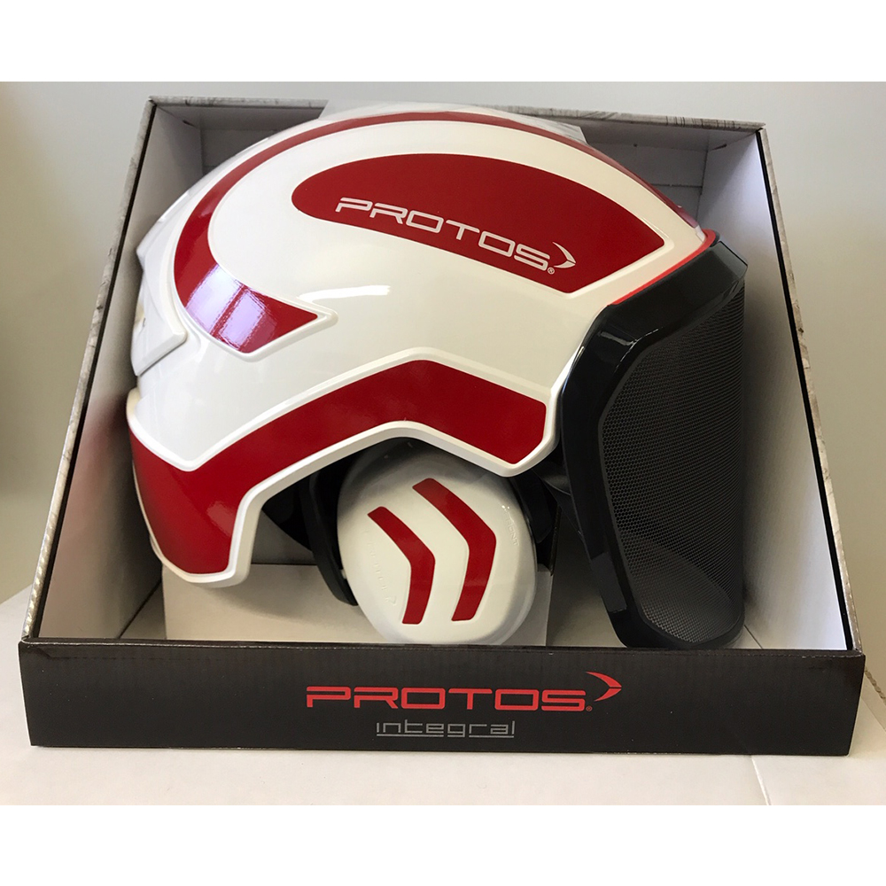 Protos Integral Forest weiß/rubinrot-reflex (F39) - Feines Visier
